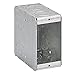 Thomas & Betts 1MB-P Pre-Galvanized Steel 1-Gang Masonry Box 1-7/8 Inch x 3-3/4 Inch x 3-1/2 Inch Steel City