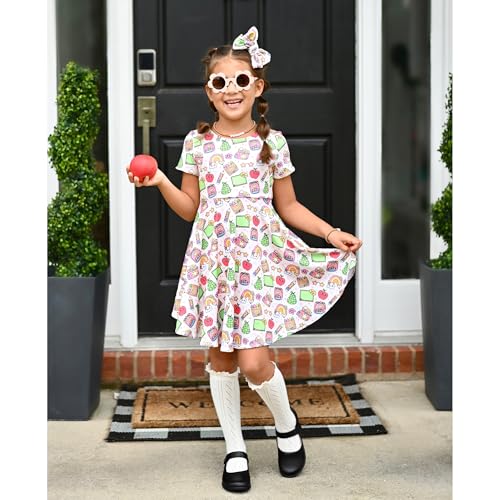 Stelle School Shoes for Girls Mary Jane Dress Shoes Uniform Flats (Little/Big Kids)4