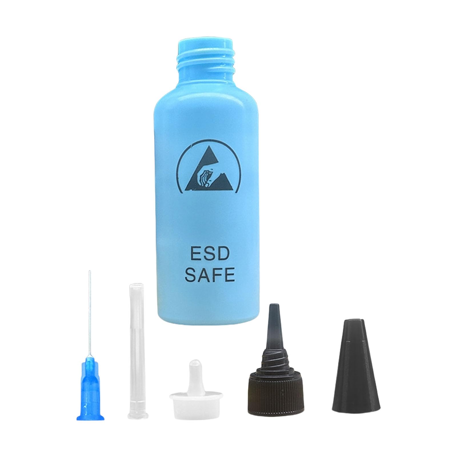 Hsioluted Blue 65Ml 65Ml Dispenser Solvent Bottle Leak Proof Needle Bottle For Glues Removal Hand Tool Maintenance Projects Industrial Equipment Cleaning Solvent