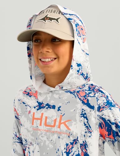 HUK Kids Mossy Oak Printed Pursuit Hoodie4