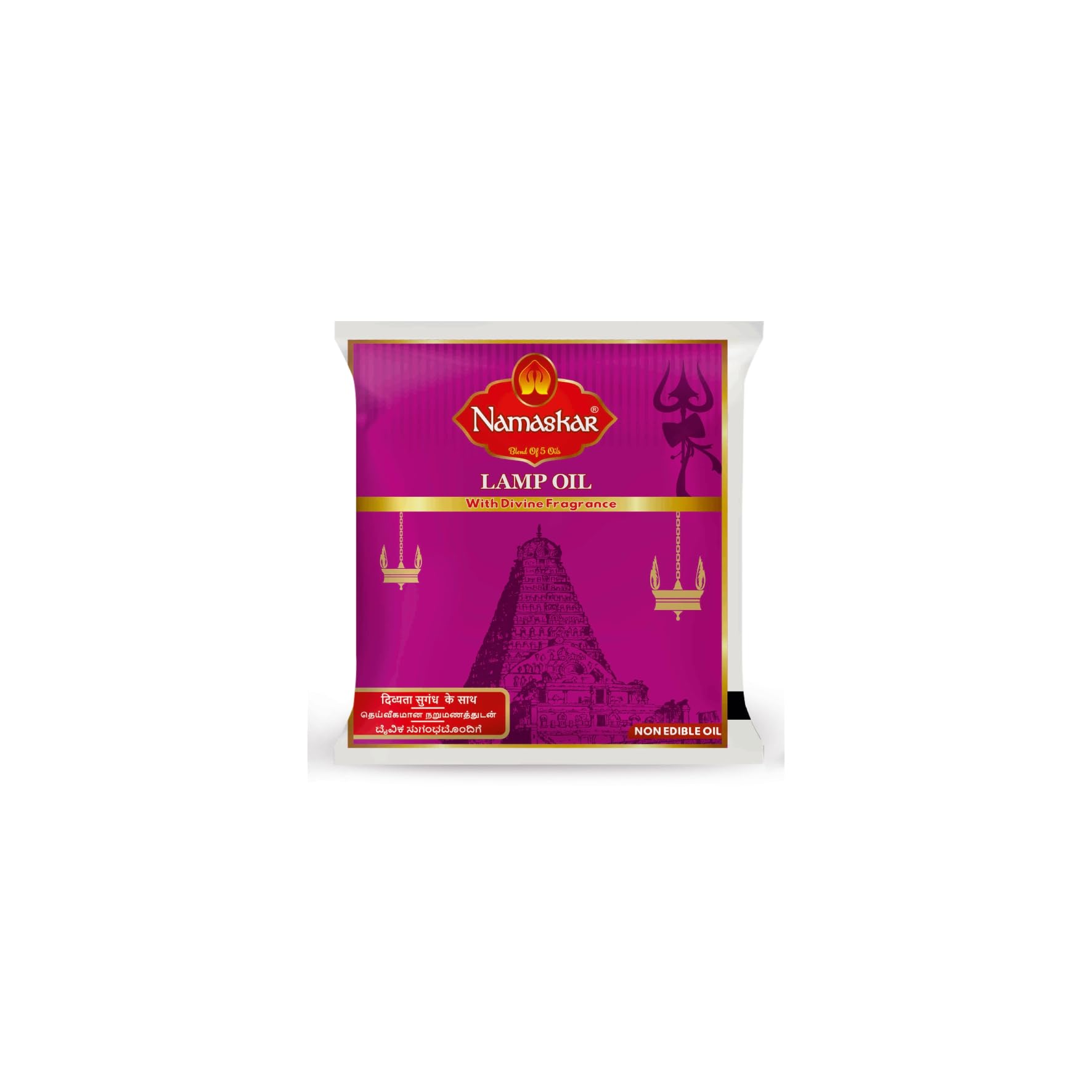 Namaskar Lamp oil Pouch 500ml (B0D4M1FZTT) Amazon Price History, Amazon Price Tracker