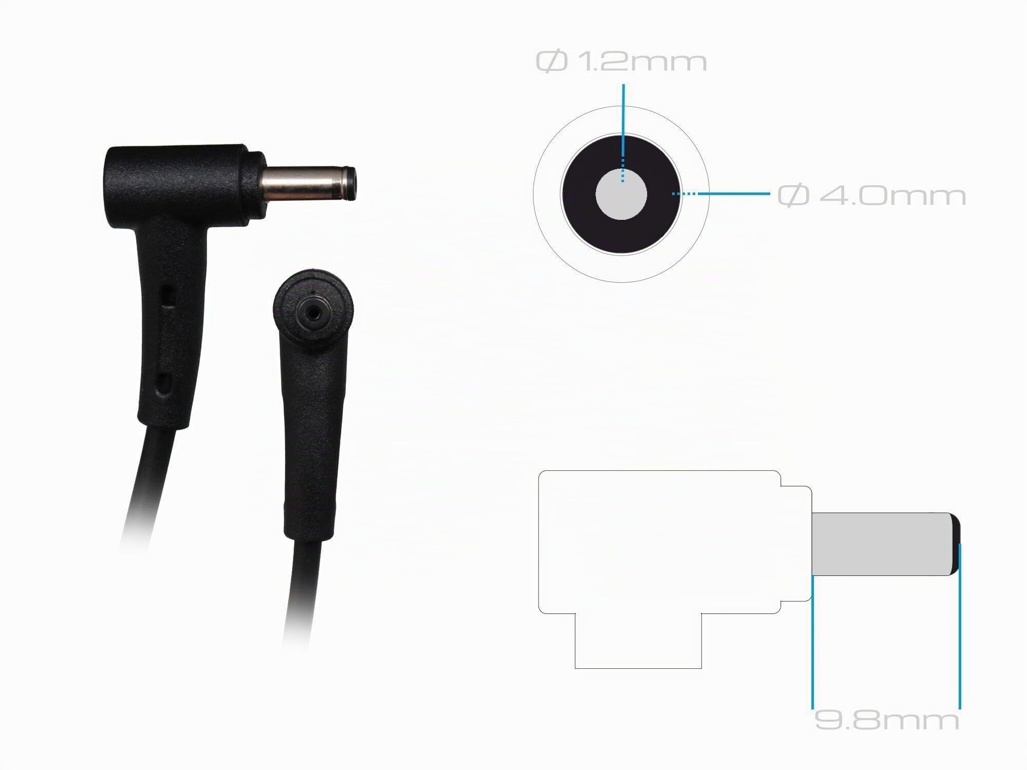Asus VivoBook 15 X512FA Original Chargeur 45 Watt EU wallplug Normal