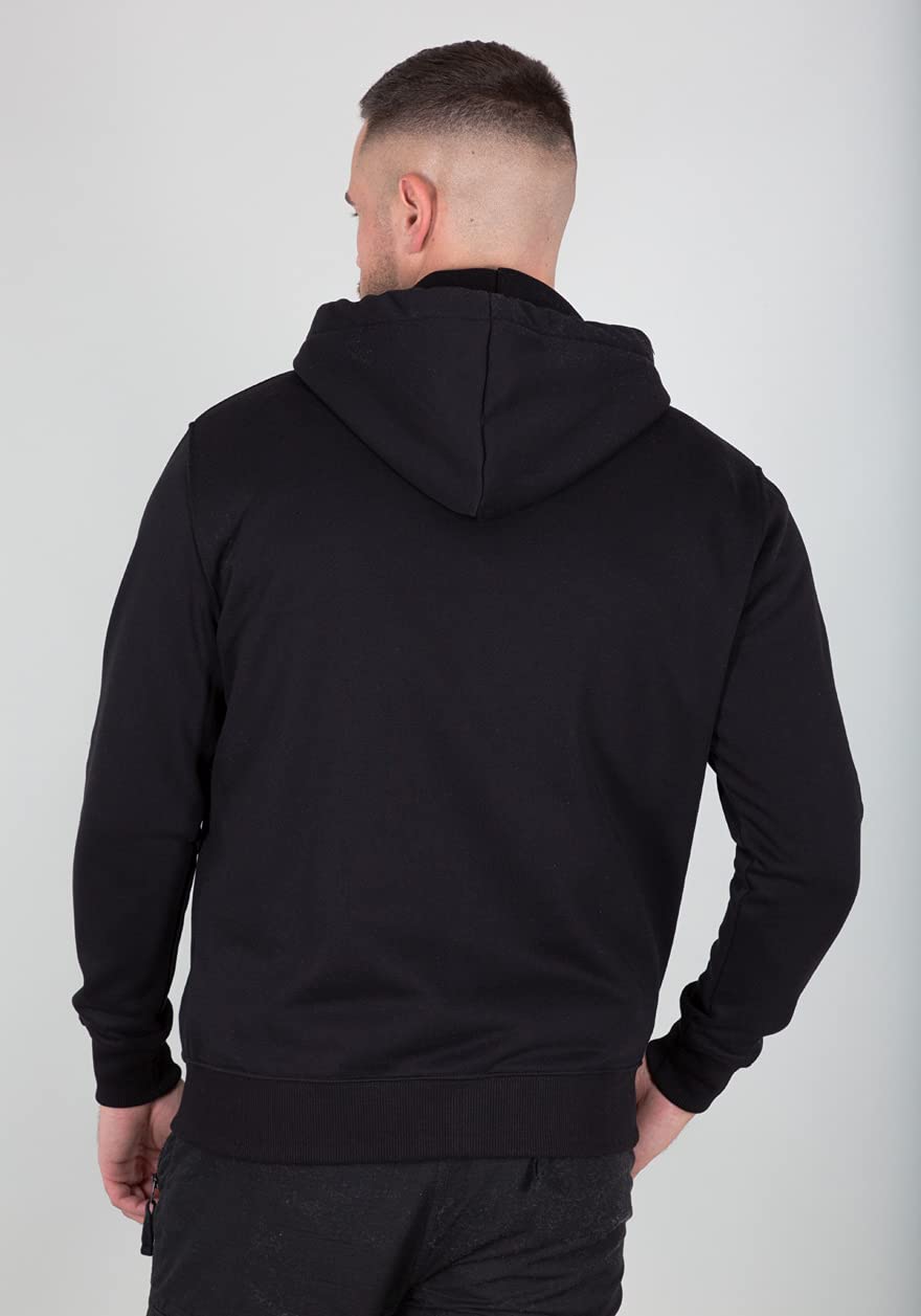 ALPHA INDUSTRIES Basic Zip Hoody SL Chaqueta Unisex Adulto