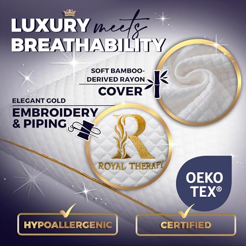 Set 4 Almohadas espuma viscoelástica Queen ajustable miniatura 3