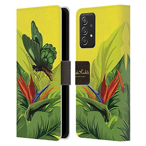 Coque Samsung A53 5G Frida Kahlo avec étui portefeuille cuir antichoc
