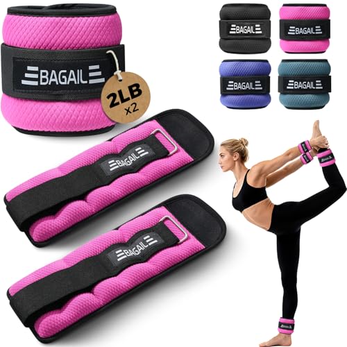 Poids de cheville et de poignet BAGAIL de 0,23 à 2,27 kg pour le fitness