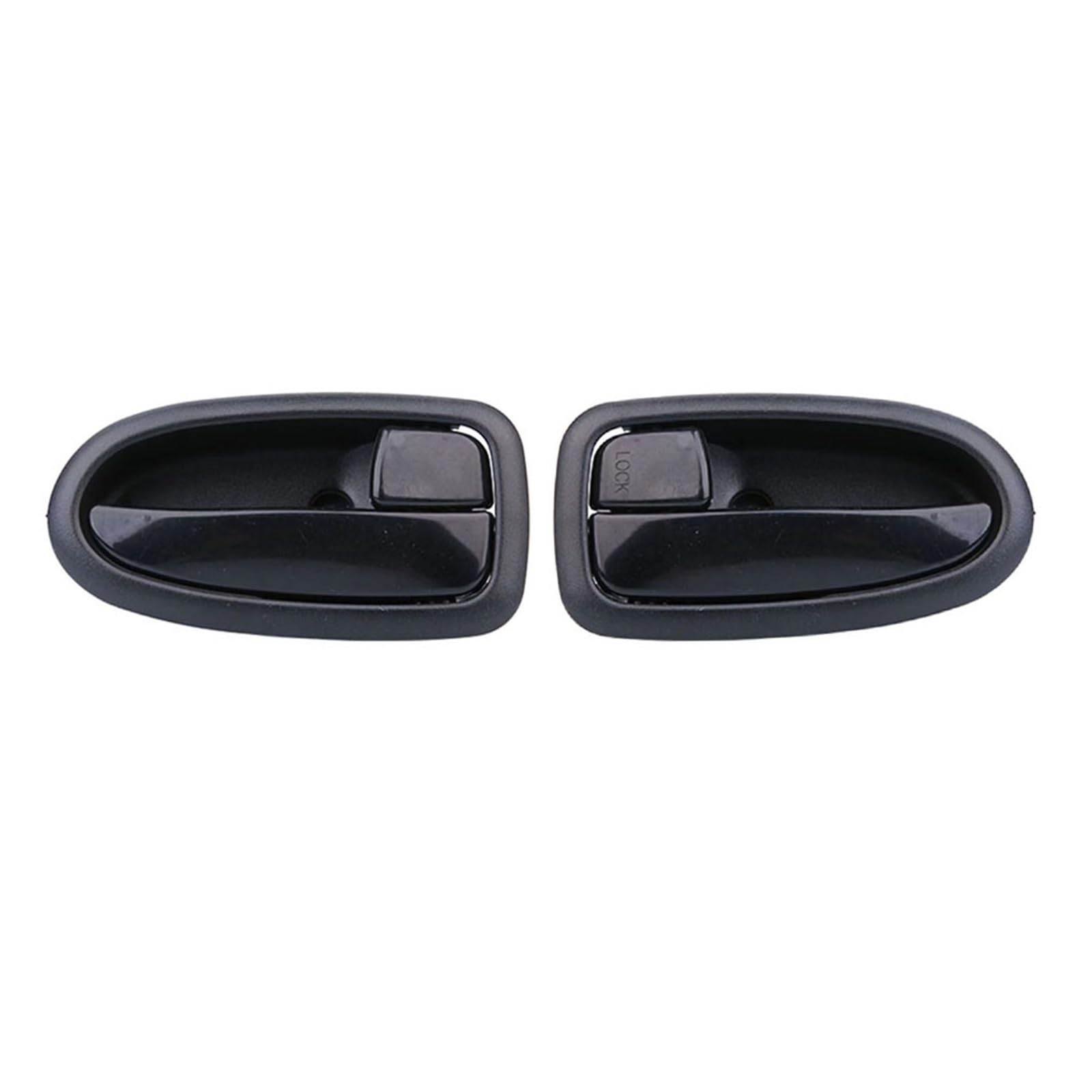 TRASH BIN Interior Inside Door Handle Car Interior Door Handle Inner Handles for Hyundai for Matrix 2001-2010(Black 1 Pair)