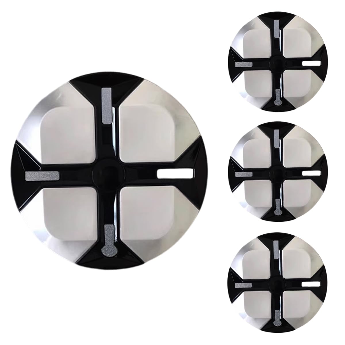 Yurefax 4 Stück Auto-Radkappen 12 Zoll - Felgenabdeckungen Für Toyota