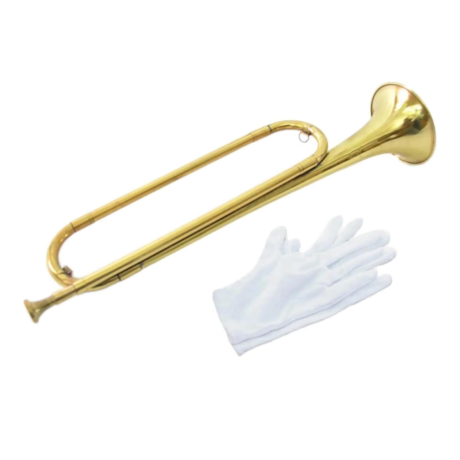 trąbka instrument Instrument BB Brass Trooper w starym stylu Zagraj w przenośną trąbkę dla początkujących zespołów dziecięcych na imprezę z orkiestrą