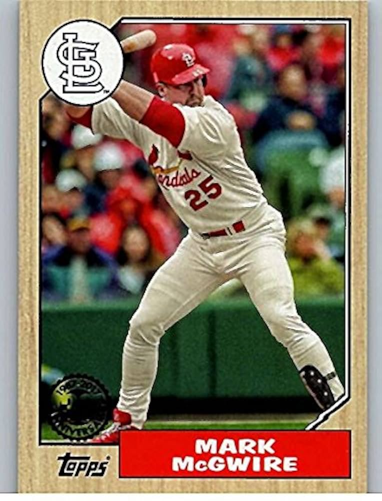 Amazon.com: 2017 Topps 87 Topps #87-89 Mark McGwire St