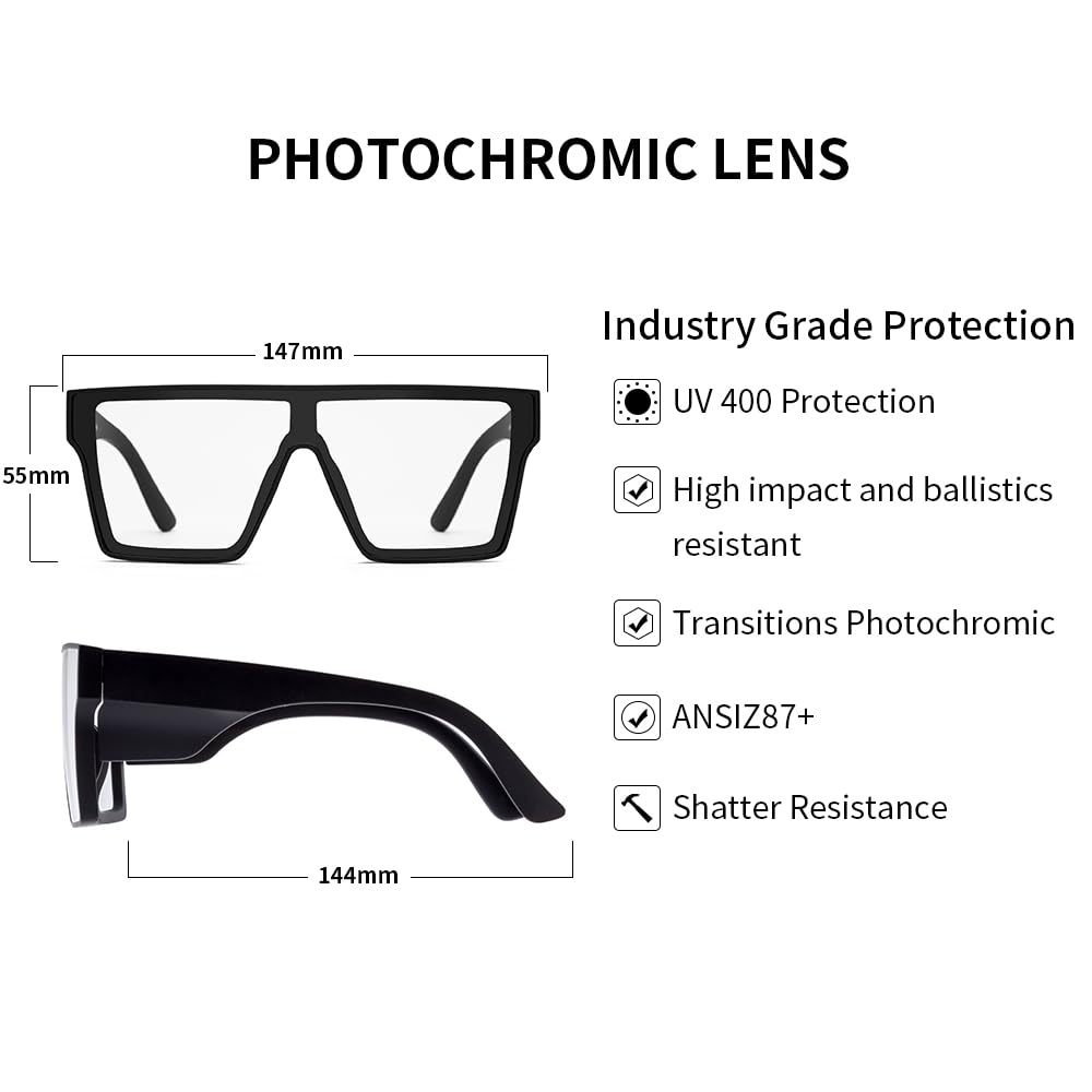 Gafas de sol de seguridad polarizadas de moda para hombres y mujeres, Z87 UV400, protección cuadrada para trabajadores
