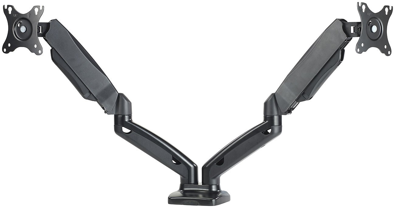 Double bras articulé à ressorts pneumatiques GSA-26.duo pour écrans jusqu'à 27" [General Office]