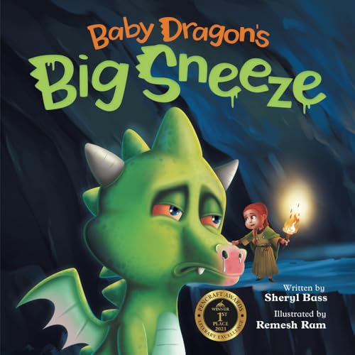 Image of Baby Dragon's Big Sneeze: A Picture Book About Empathy and Trust for Children Age 3-7 (Magical Fairy Tale Adventures)