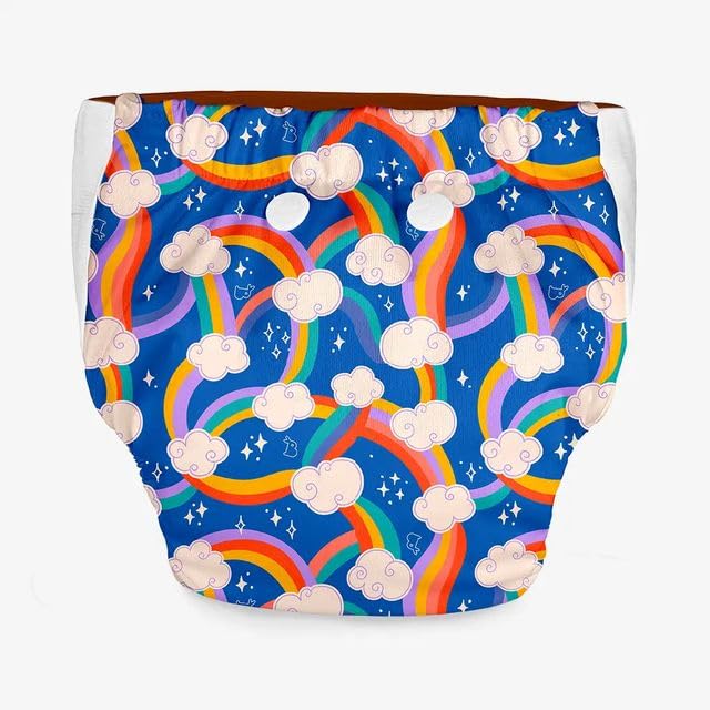 Image of SuperBottoms UNO Pull-up Pant Style Diaper | Cloth Diaper for Babies | Reusable, No Tapes, Easy to Wear, Designed for Active Little Ones | 3M - 3Y | Pack of 1