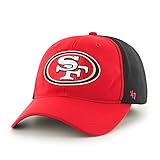 NFL San Francisco 49ers '47 Draft Day Closer Stretch Fit Hat, One Size, Red
