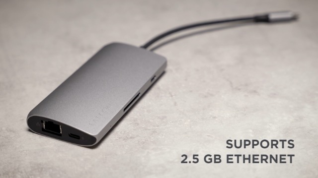 SATECHI 8-in-1 USB-C Hub Multiport Adaptor V3, 8K@60Hz HDMI, 100W