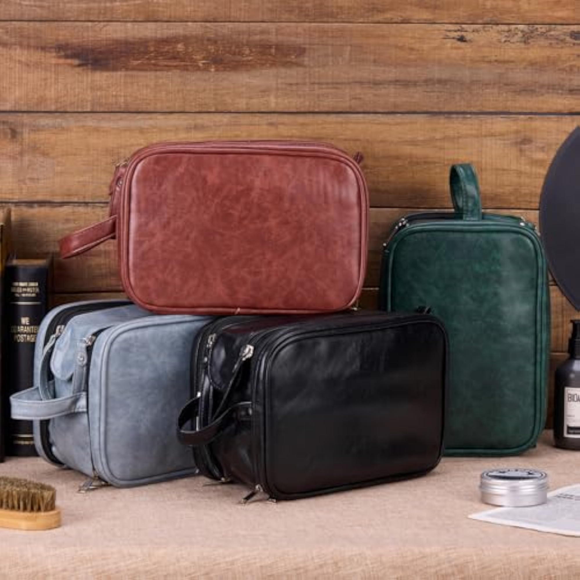 Personalized Mens Travel Toiletry Bag