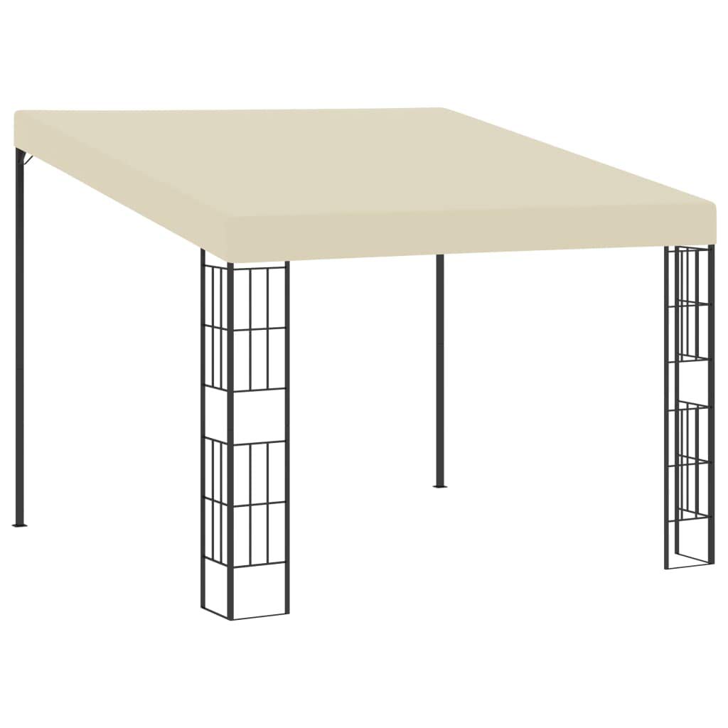 Extaum Wall-mounted Gazebo/Canopy Outdoor 3x3m Cream Fabric