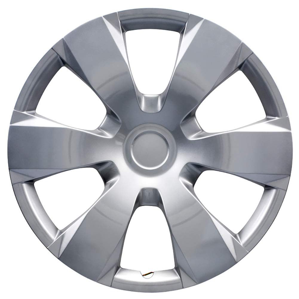 AutoStyle Jeu de 4 enjoliveurs Montana 16-inch Gun-Metal