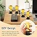 8VR 12 Pack Mini Gold Trophies for Awards, Plastic Trophy Cups Set, Gold Participation Trophy Cups for Party Favors, Props, Rewards, Winning Prizes, Sports, Competitions, 4 Inch