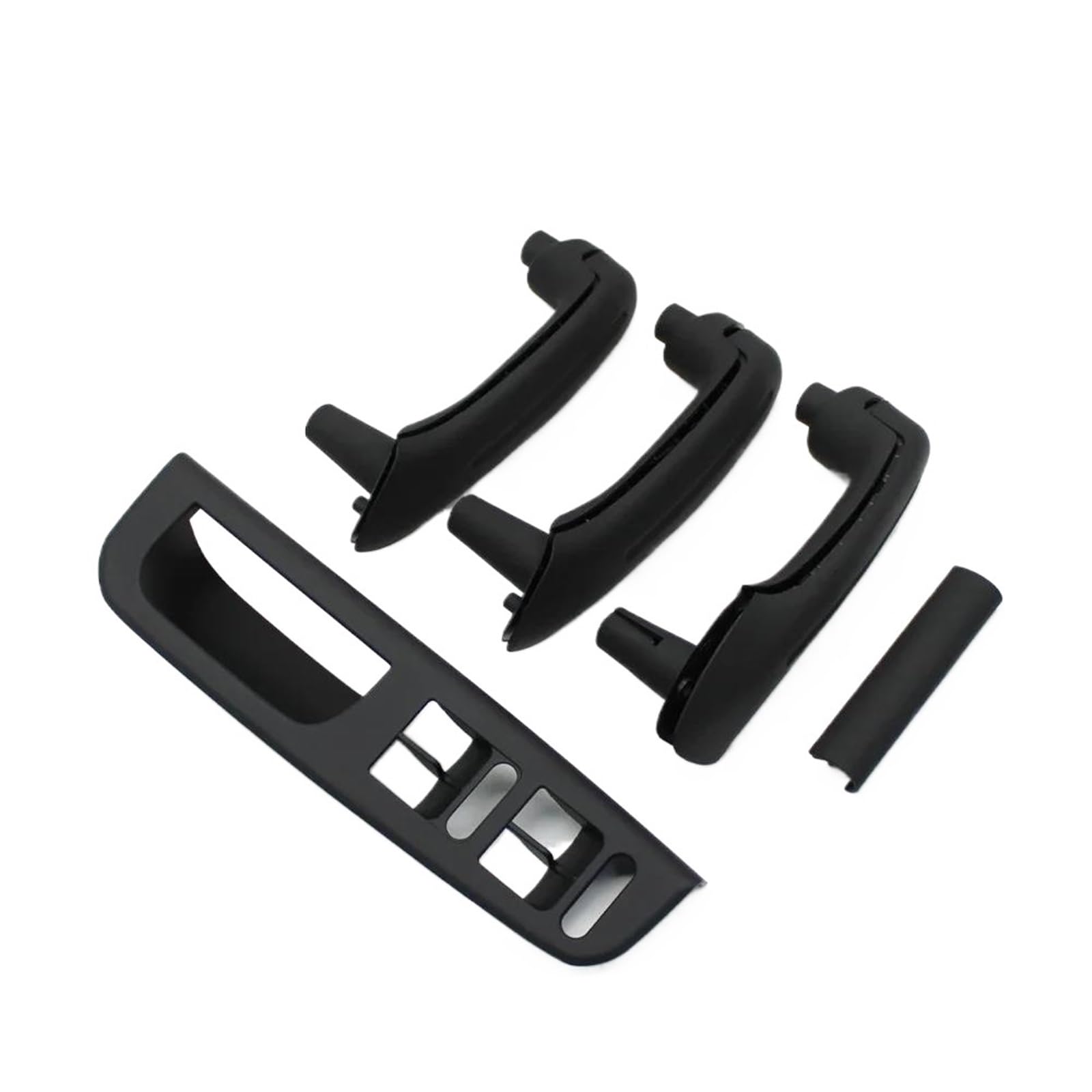 JYUTDW Car Interior Handle Inner Door Armrest Panel Pull for Jetta MK4 1999-2004 Car Interior Door Handle(RHD Black)