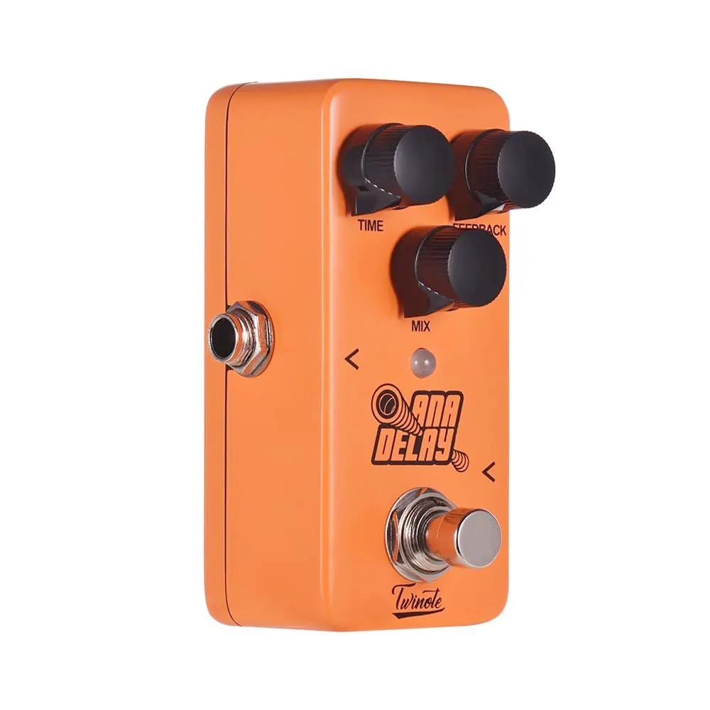 Amazon.com: TWINOTE Ana Delay Mini Electric Guitar Effect Pedal