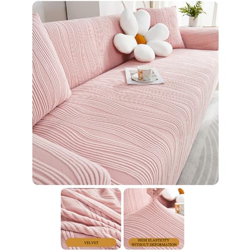 Couverture de canapé tout compris extensible velours jacquard salon - 8