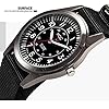 Infantry Mens Military Watches for Men Army Analogue Quartz Wrist Watch Outdoor Sport Tactical Work Luminous Casual Field with Black NATO Nylon Strap by MDC #4