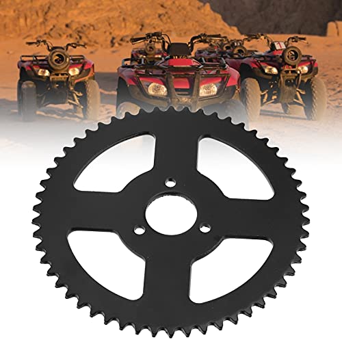 VBESTLIFE T8F 54 Zähne Stahlkettenrad, Langlebiges Innenloch 26mm Kettenblatt Kettenrad Harte Kurbelgarnitur Geeignet für Mini Motorrad ATV Kart