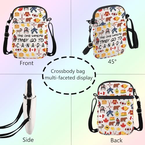 FOTAP Canada Crossbody Bag Canada Canadian Gift Canada Pride Gift Canada Trip Shoulder Bag Canada Messenger Bag For Tourist3