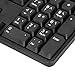 Arabic Bilingual Keyboard - USB Wired Desktop Office Keyboard Suitable For Pc Laptop