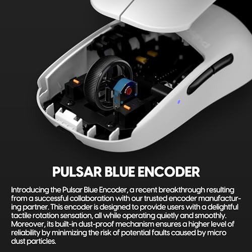 PULSAR GAMING GEARS X2a Wireless Gaming Maus Super Lightweight 57 Glam Left Rig - Bild 2 von 6