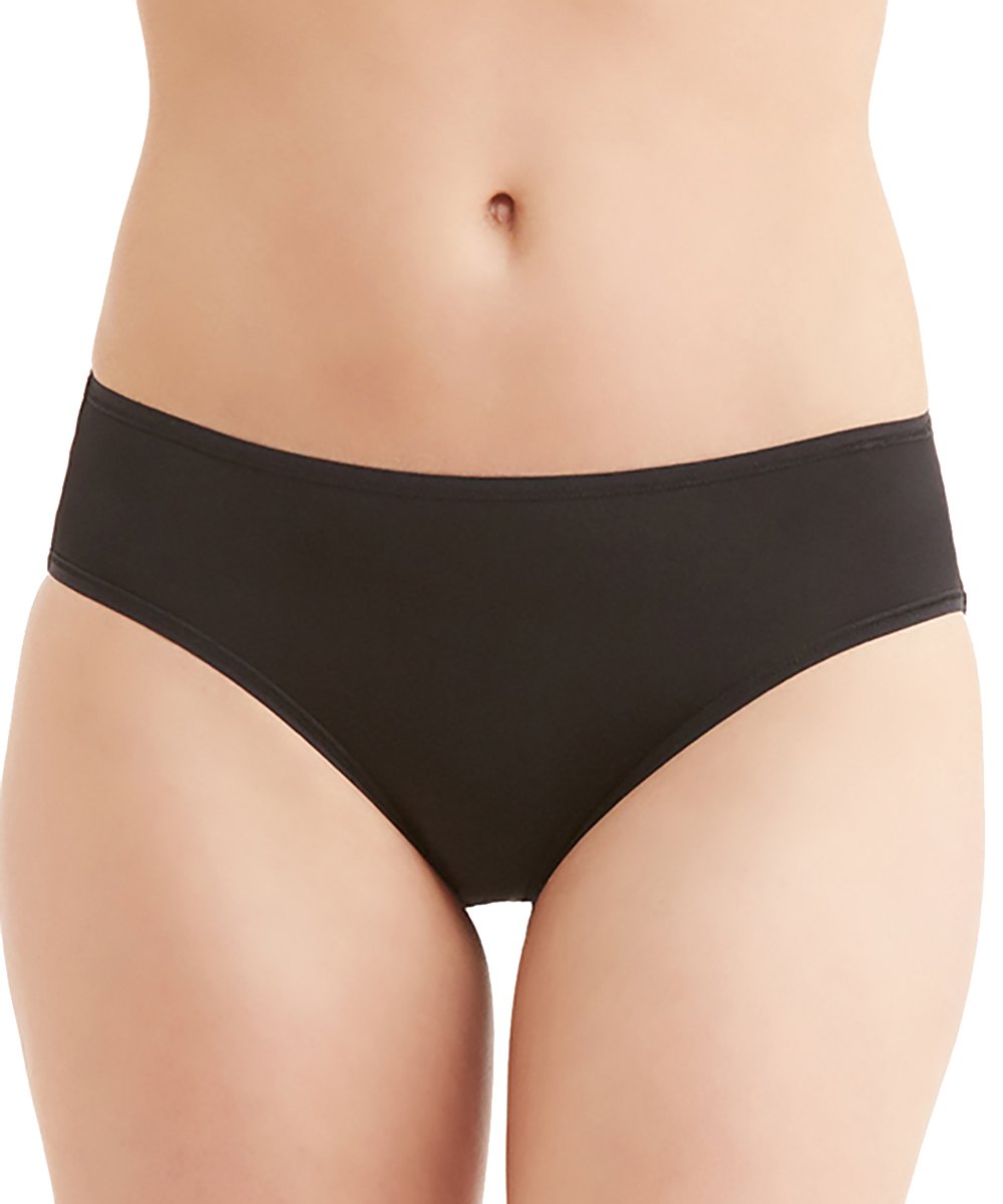 MontelleHigh Cut Brief Panties (9387) (Small (4-6), Black)