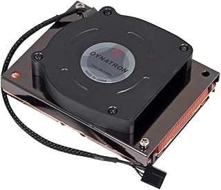 Dynatron B22 Intel Socket FCLGA 3647 Narrow ILM CPU Heatsink and Fan for Cascade Lake, Skylake