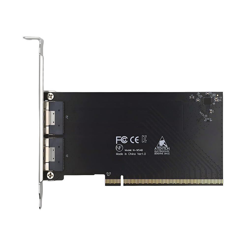 Xiwai External Dual SFF-8654 8X 74Pin Slimline to PCIE4.0 PCIE 16X Express 3.0 Raid Card VROC Raid0 Hyper Adapter
