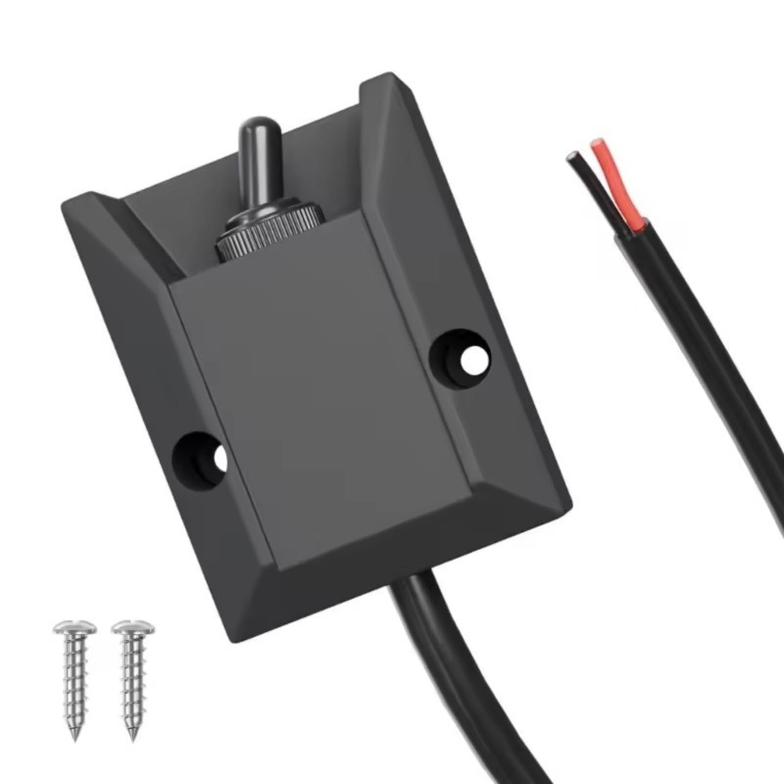 CALANDIS Wired Toggle Switch Waterproof Rocker Switch with Cable Dustproof for Boaters, Hobbyists, RV Electrical Systems-image-19