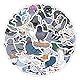 Taube Aufkleber für Laptop (50 PCS),Geschenk für Kinder Jugendliche Erwachsene Jungen,Pigeons Stickers Wasserdicht Vinyl Aufkleber für Scrapbook,Skateboard,Auto,Gepäck