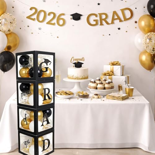 Save 41% on 2026 Graduation Party Decorations Balloon Boxes Kit