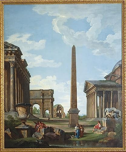 Tableau Paolo Pannini pour salon élégant et décoration murale chic