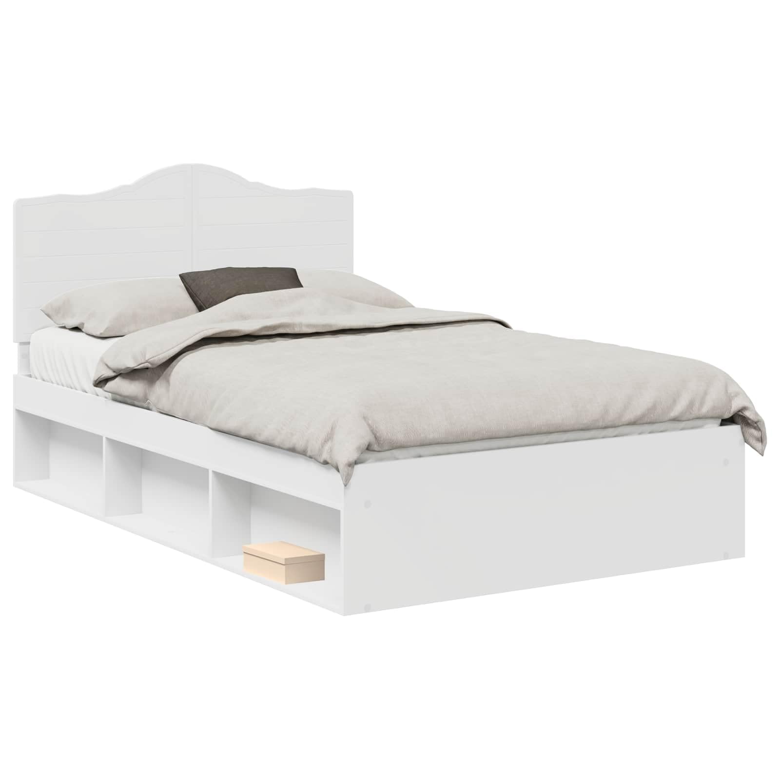 vidaXL Estructura de Cama 120 x 200 cm Madera de Pino Macizo