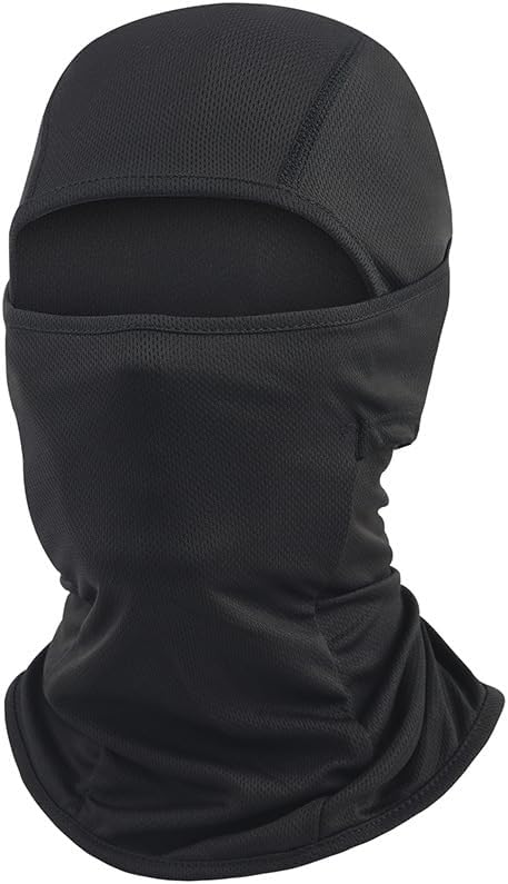 Balaclava Pasamontañas Integral Negra para Moto miniatura 1