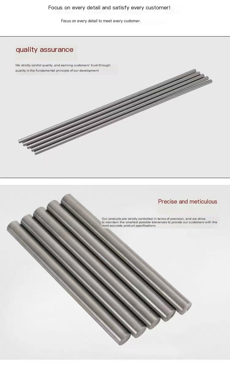 Barra di tungsteno ad alta purezza (W≥99,95%) - Barra di elettrodi di precisione for uso industriale e di laboratorio(Dia8.0mm*100mm)