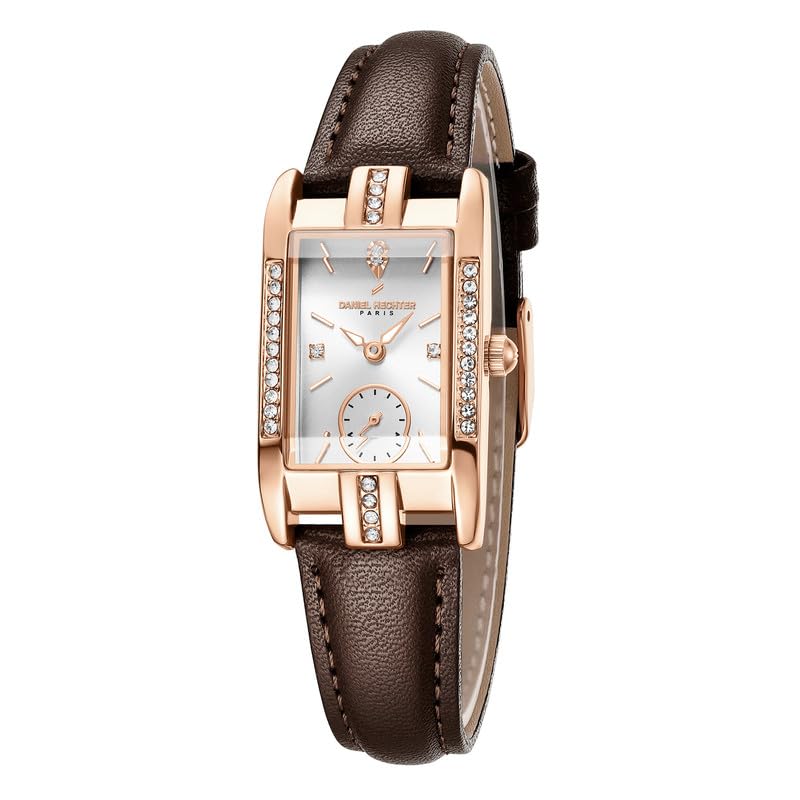 Buy Daniel Hechter Bercy Women's Analog Dial:Silver,Strap:Brown - Image 1