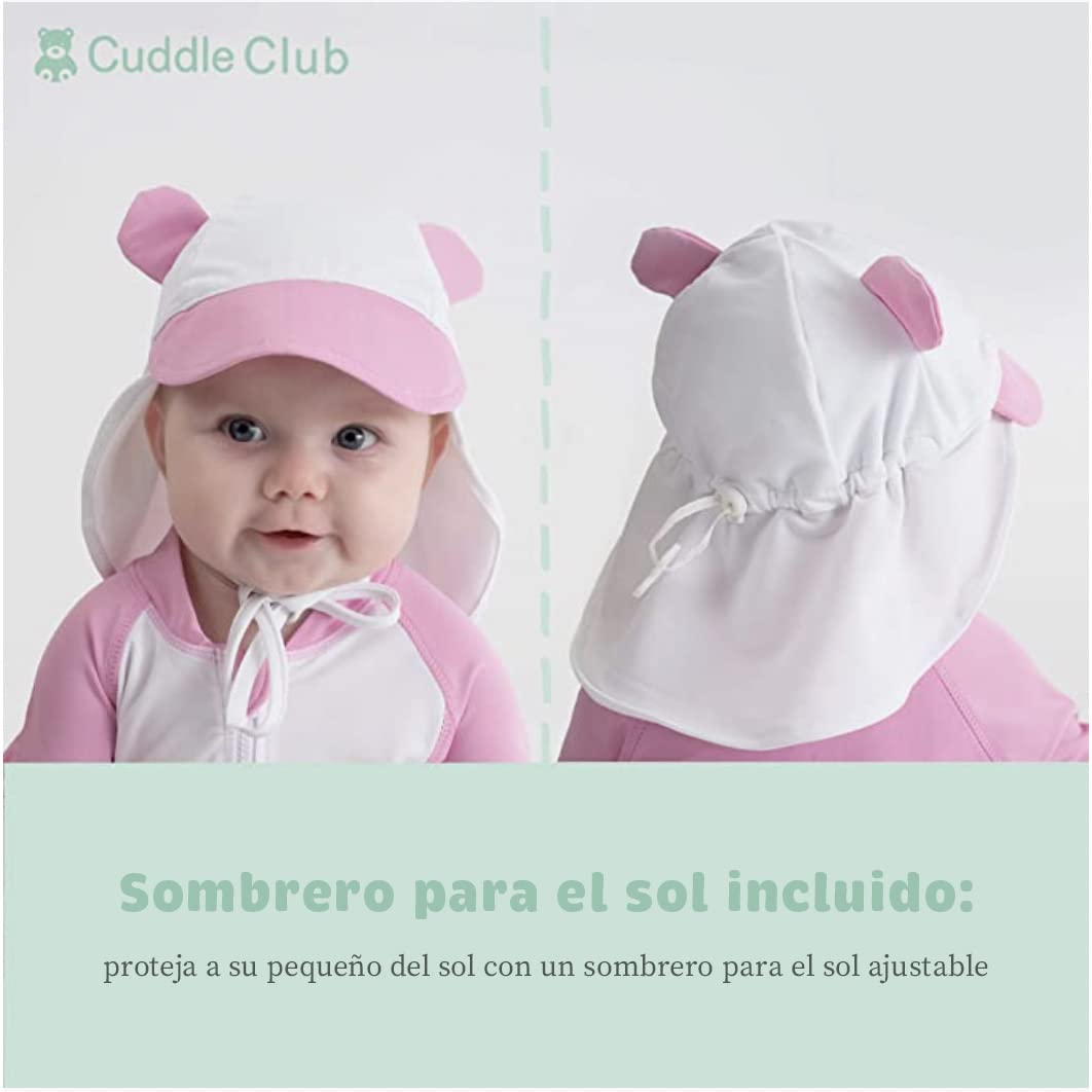 Cuddle Club Traje de Baño para Bebé de una Sola Pieza | Bloqueo de los Rayos de Sol
