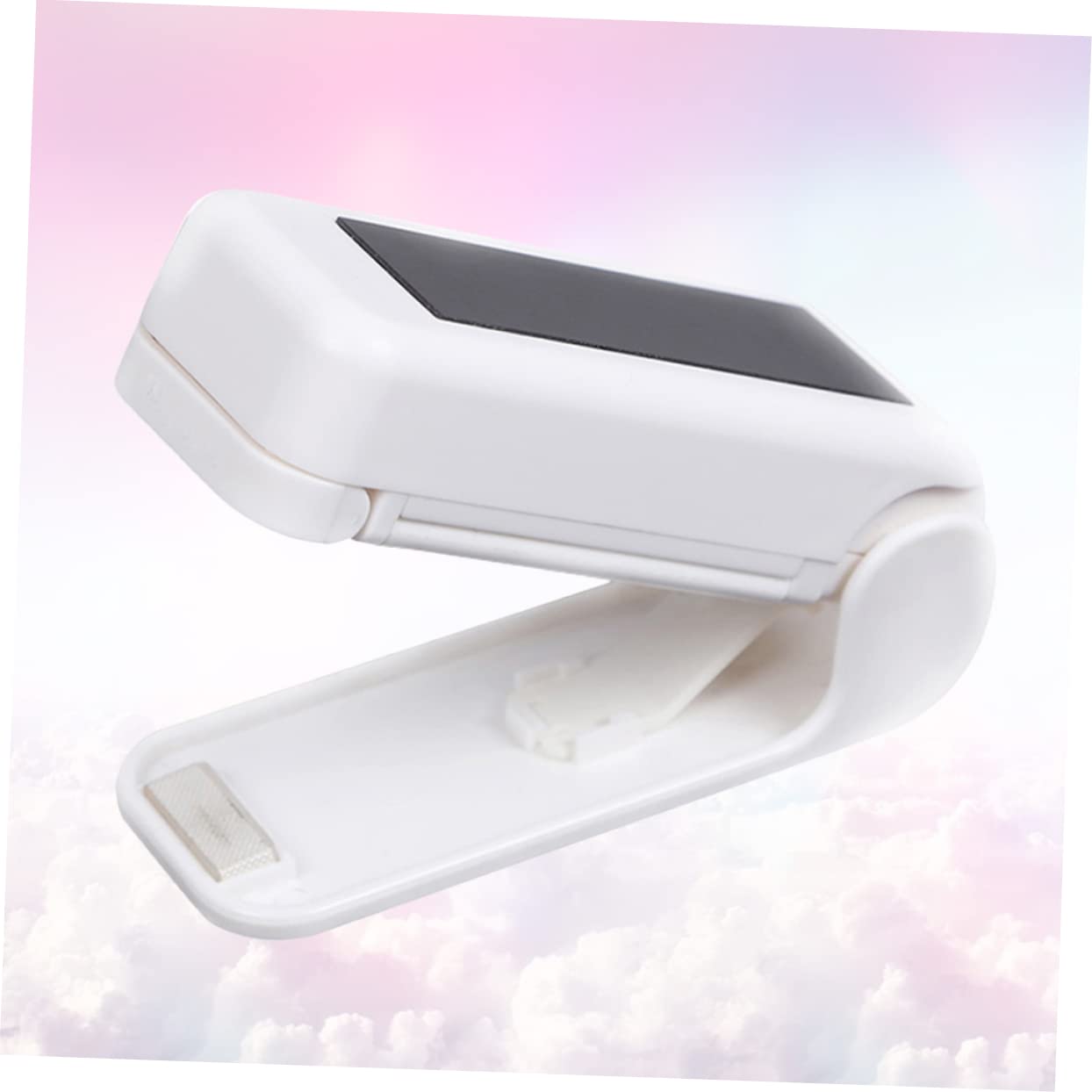 Ciieeo 1Pc Portable Plastic Bag Sealer Mini Heat Sealing Machine for Food Preservation Lightweight Snack Sealer for Home Use for Sealing Fruits Vegetables and Snacks White