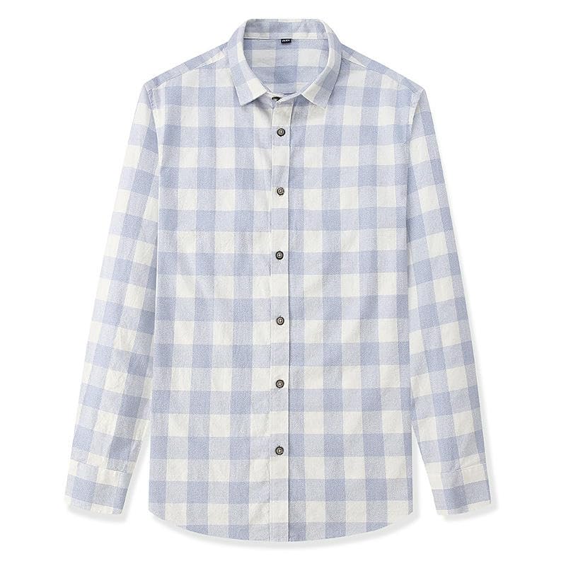 Chemise en coton à carreaux style coréen de qualité supérieure - 6