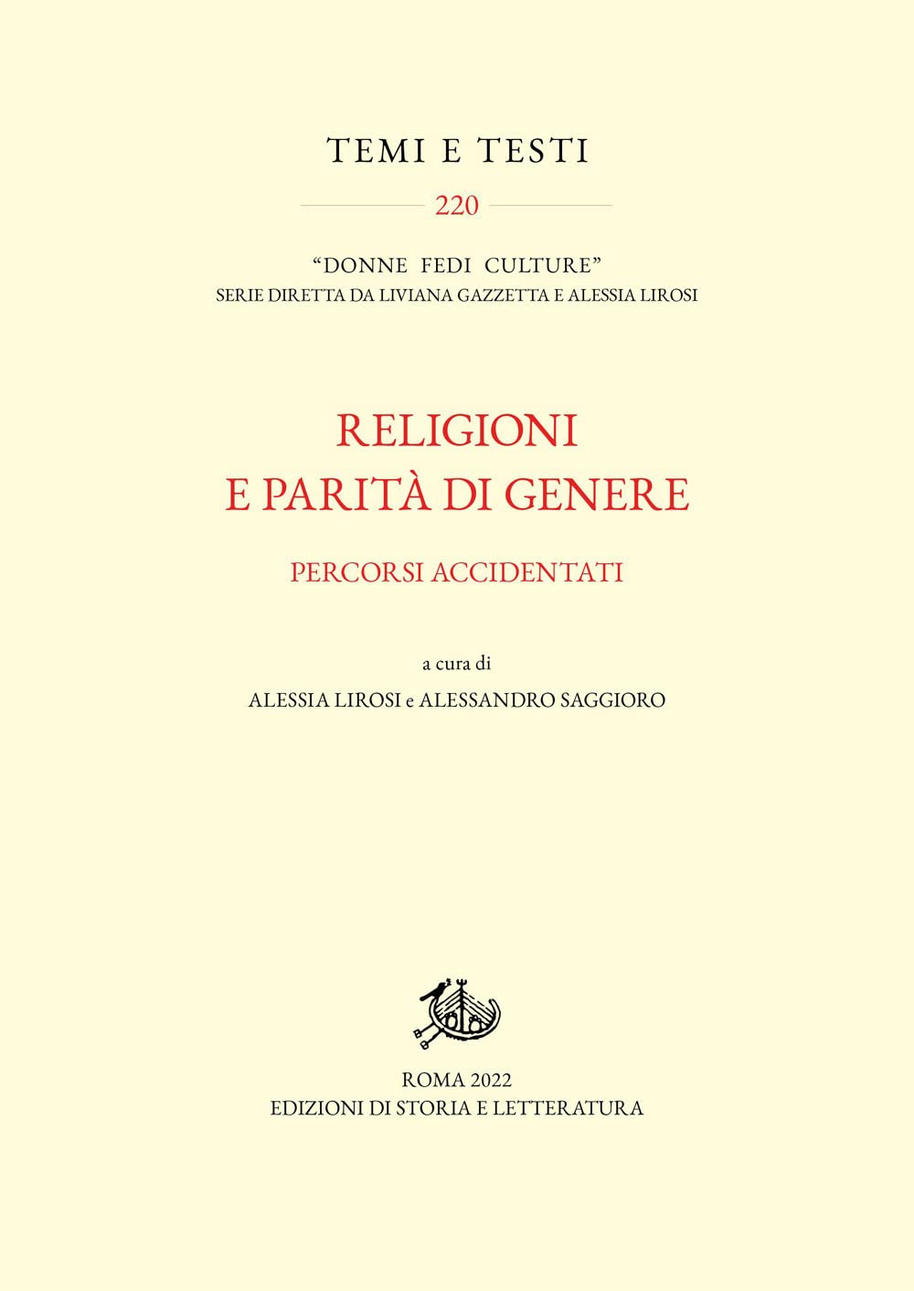 Religioni E Parità Di Genere. Percorsi Accidentati - 4