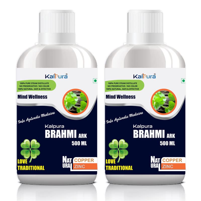 Kalpura Brahmi Ark - Indias First 100% Pure without Artificial Color - Taste and Chemicals - Pure Natural Drink/Distillate/Ark - Pure Distillate - Ark. - 1Ltr. (Pack of 2 Bottle 500ml each) (B0BTM7T9KS) Amazon Price History, Amazon Price Tracker