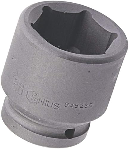 Genius Tools Zócalo de impacto Dr. 1.102 in de 3/4" - 645228
