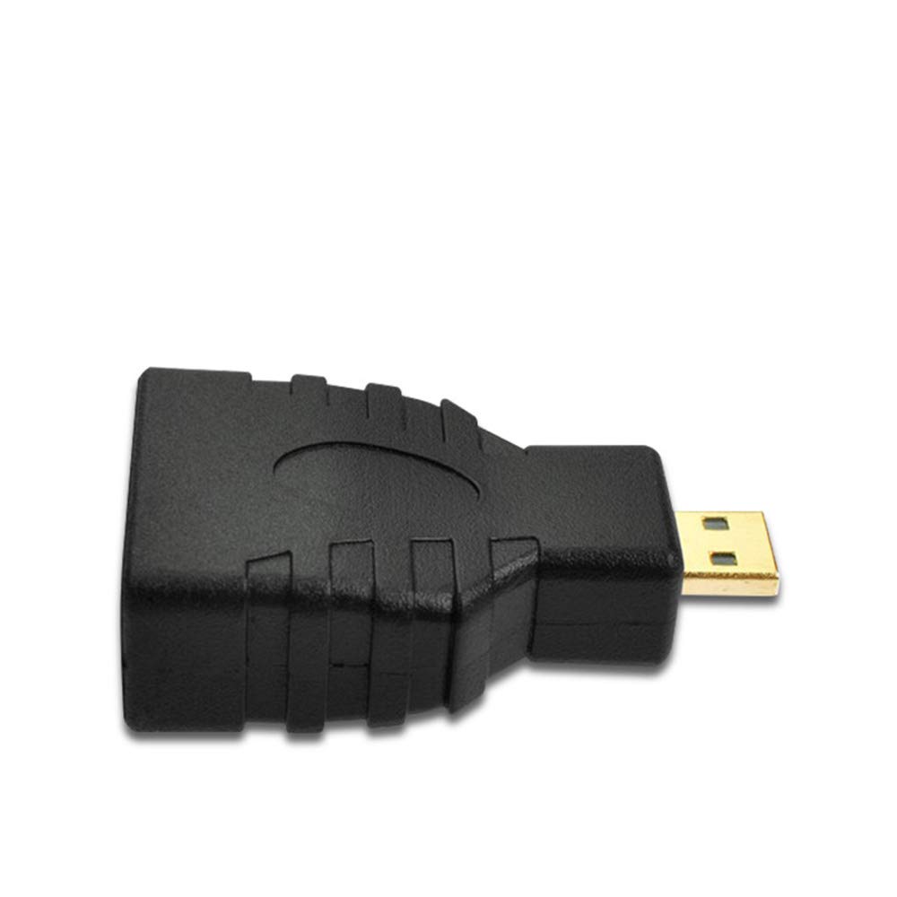 QIANRENON Adattatore Da Micro HDMI A HDMI 4K Micro HDMI Maschio A HDMI Femmina Convertitore 1080p Full HD 4K/3D, Per TV Cellulare Telefono Tablet, 2 Pezzi - Foto 12